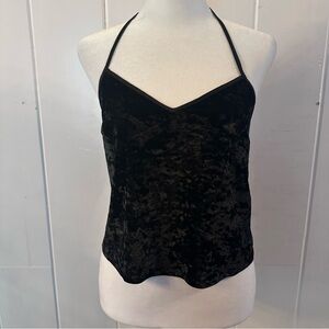 Victoria's Secret Black Velvet Camisole